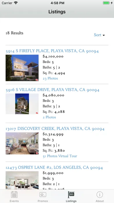 Playa Vista سکرین شاٹس