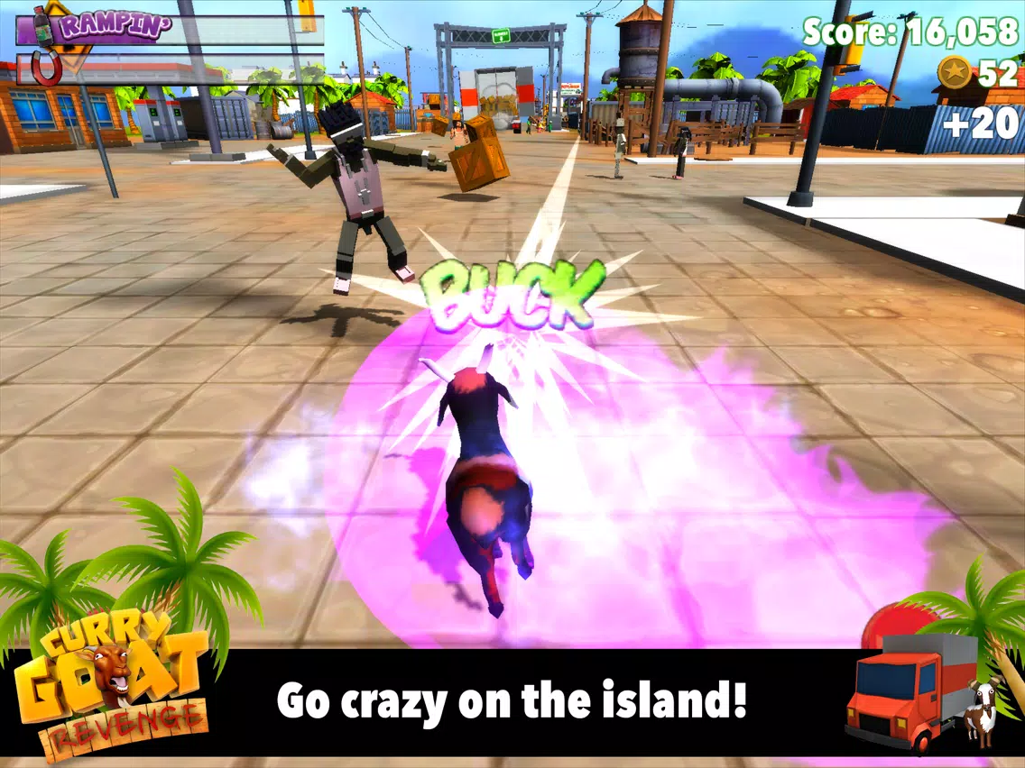 Tangkapan skrin Curry Goat Revenge iPad 