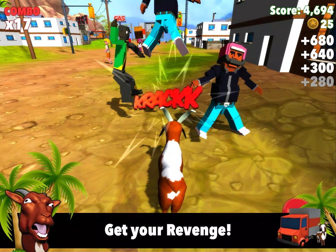 Tangkapan skrin Curry Goat Revenge iPad 