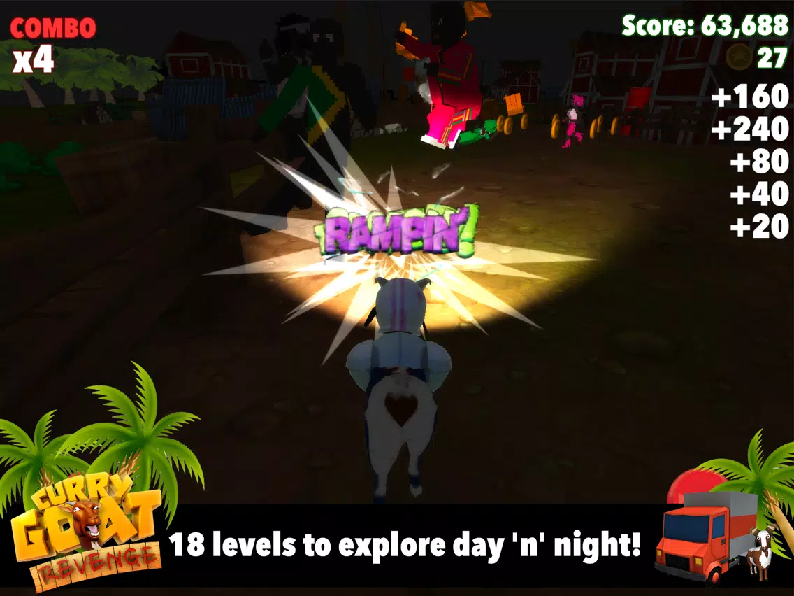 Tangkapan skrin Curry Goat Revenge iPad 