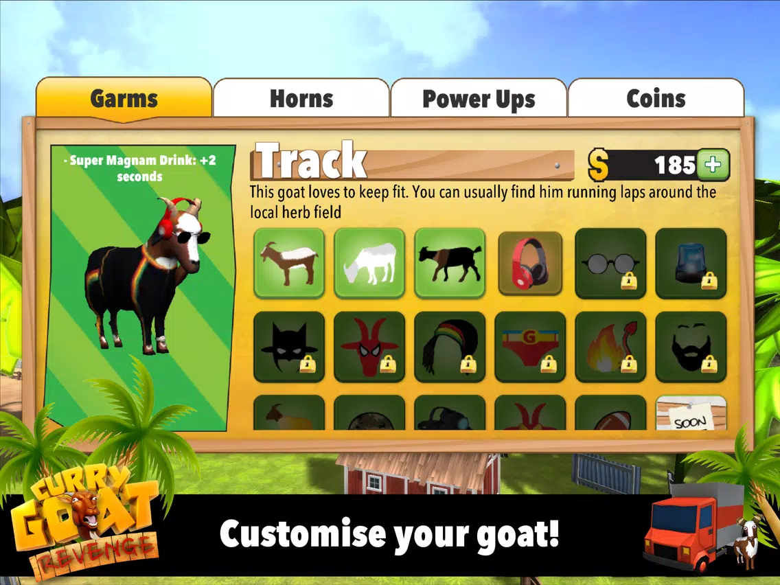 Tangkapan skrin Curry Goat Revenge iPad 