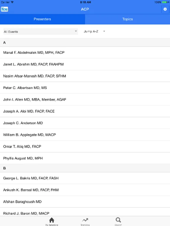 Zrzuty ekranu Playback Now iPad 