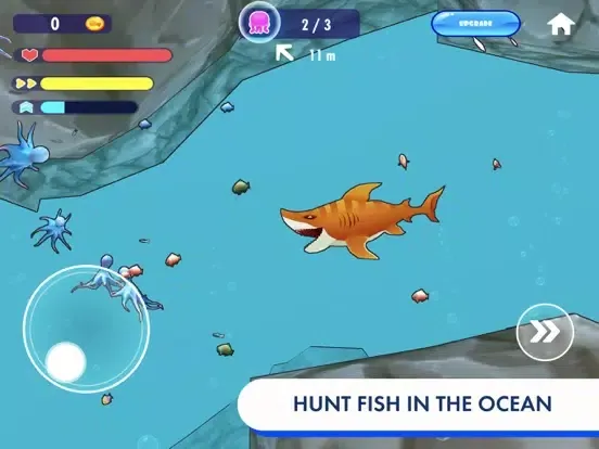 Скриншоты Angry Shark - Hungry World iPad 