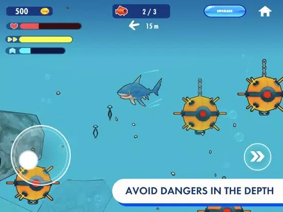 Скриншоты Angry Shark - Hungry World iPad 