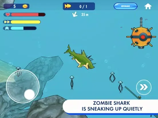 Скриншоты Angry Shark - Hungry World iPad 