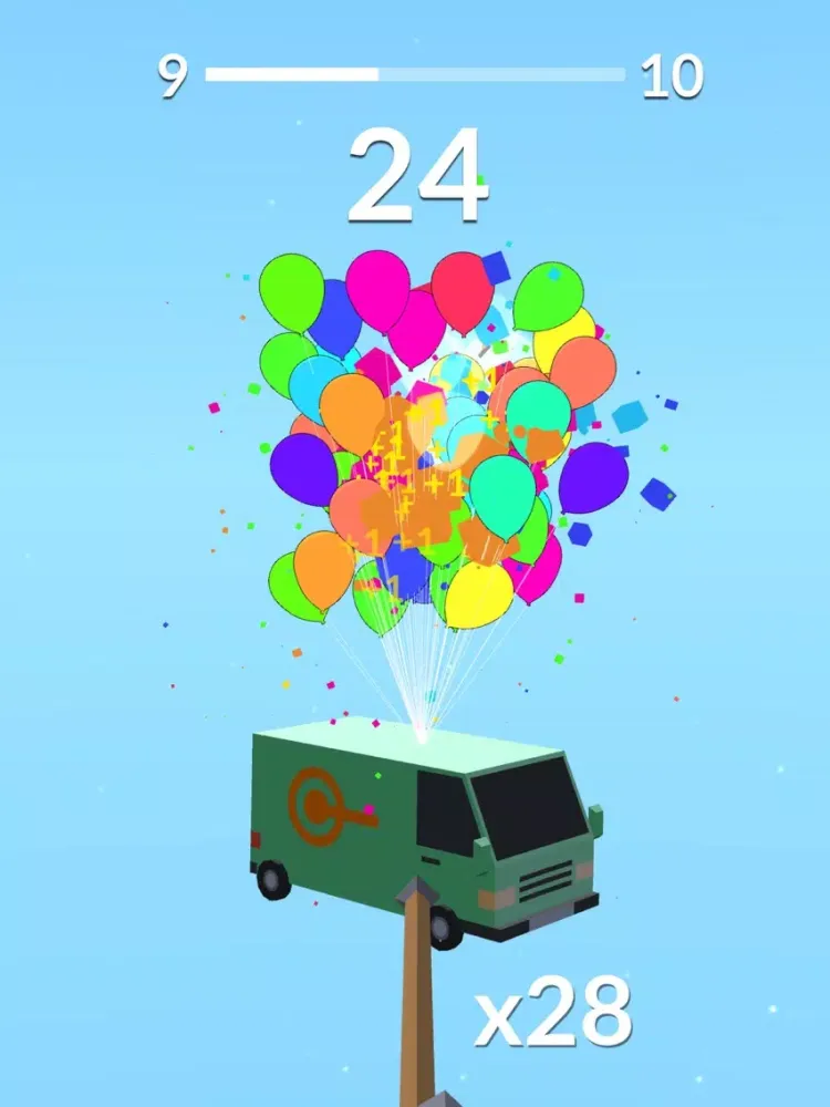 Tangkapan layar Balloon Pop• iPad 