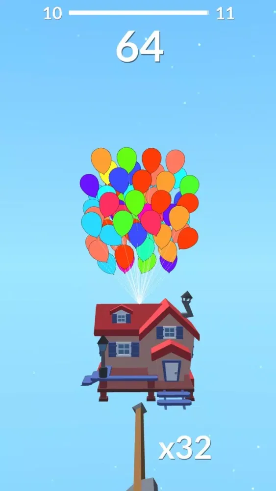 Tangkapan layar Balloon Pop•