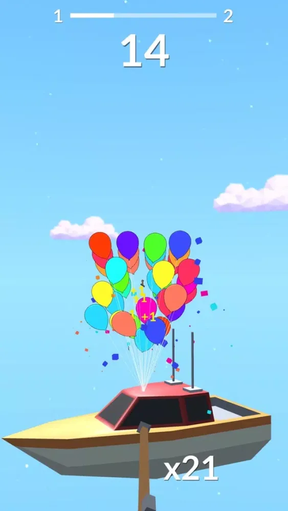 Tangkapan layar Balloon Pop•