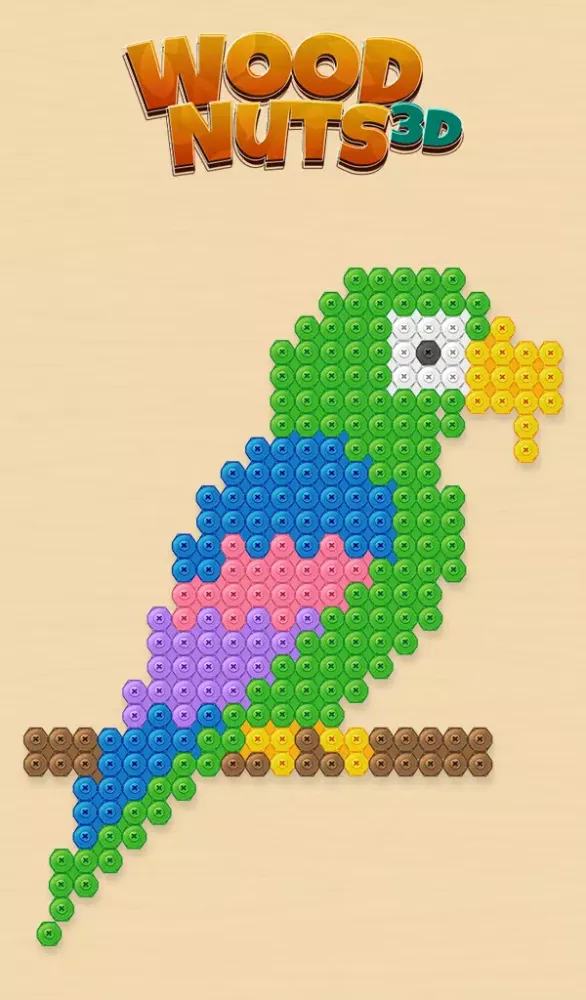 Wood Nuts 3D: Screw Puzzle Jam स्क्रीनशॉट