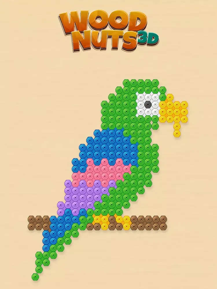 Wood Nuts 3D: Screw Puzzle Jam स्क्रीनशॉट