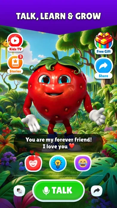 Ảnh chụp màn hình của Talking Tutti - Virtual Friend