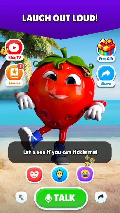 Ảnh chụp màn hình của Talking Tutti - Virtual Friend