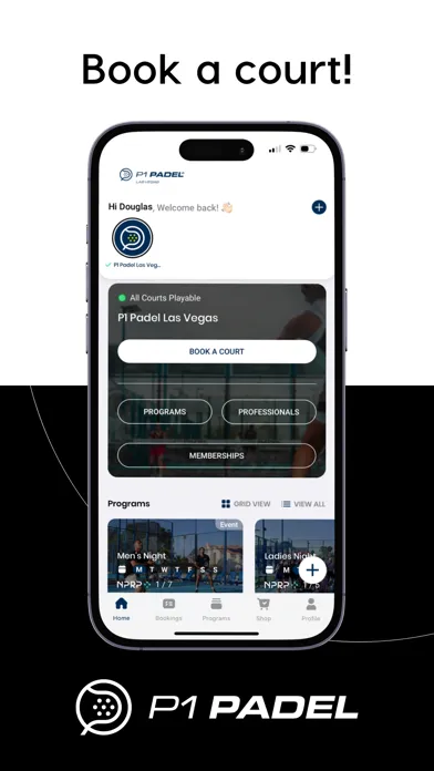Captures d'écran de P1 Padel