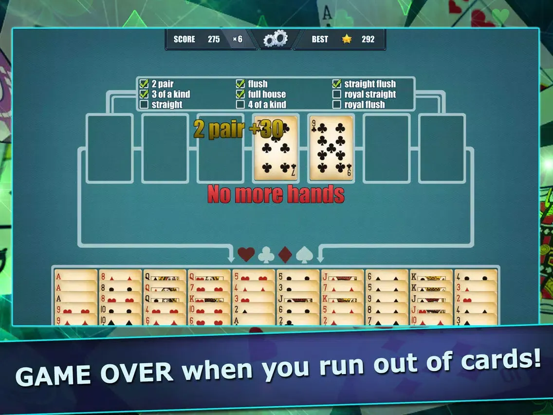 Pokitaire! Poker & Solitaire iPad  স্ক্রিনশট