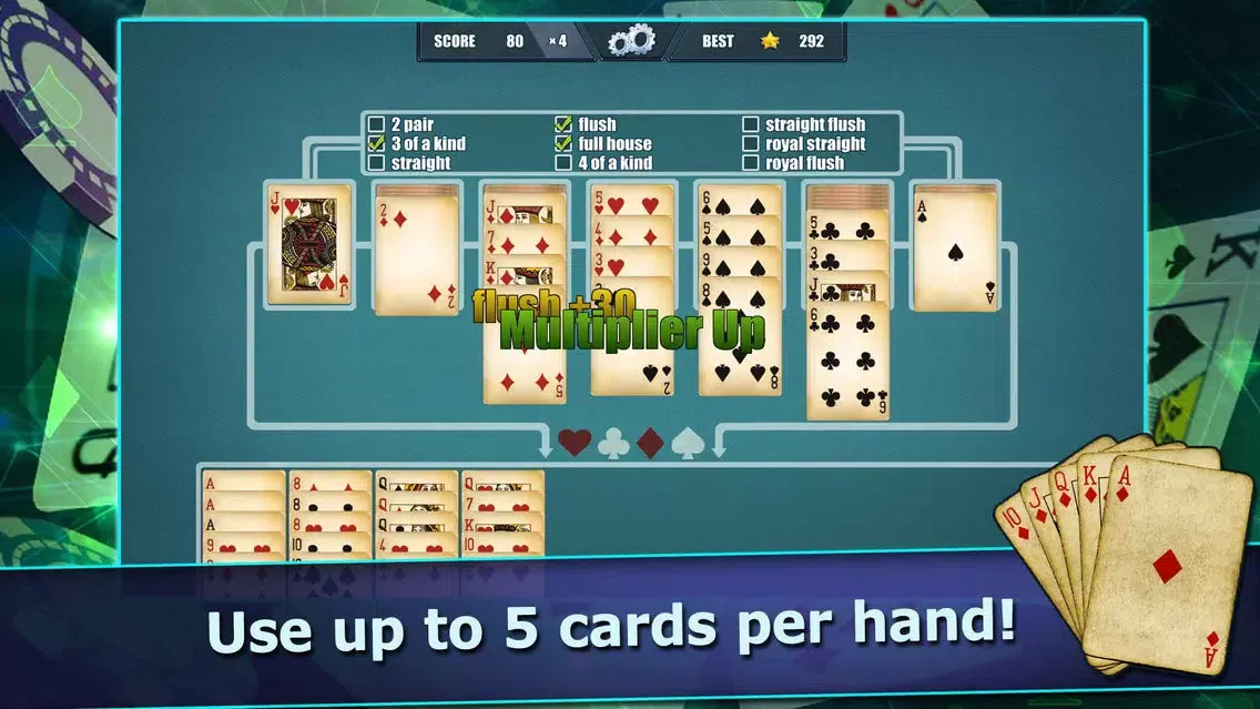 Pokitaire! Poker & Solitaire স্ক্রিনশট
