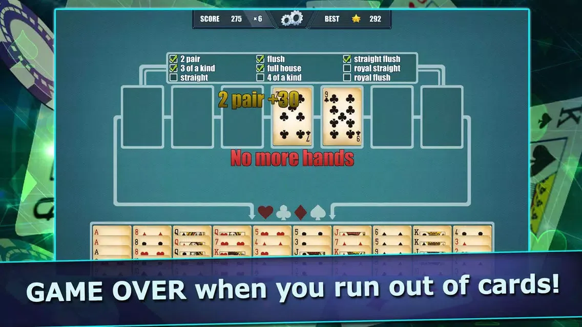 Pokitaire! Poker & Solitaire স্ক্রিনশট