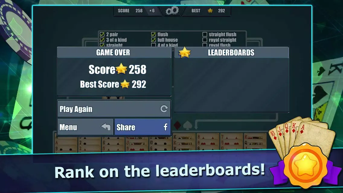 Pokitaire! Poker & Solitaire স্ক্রিনশট