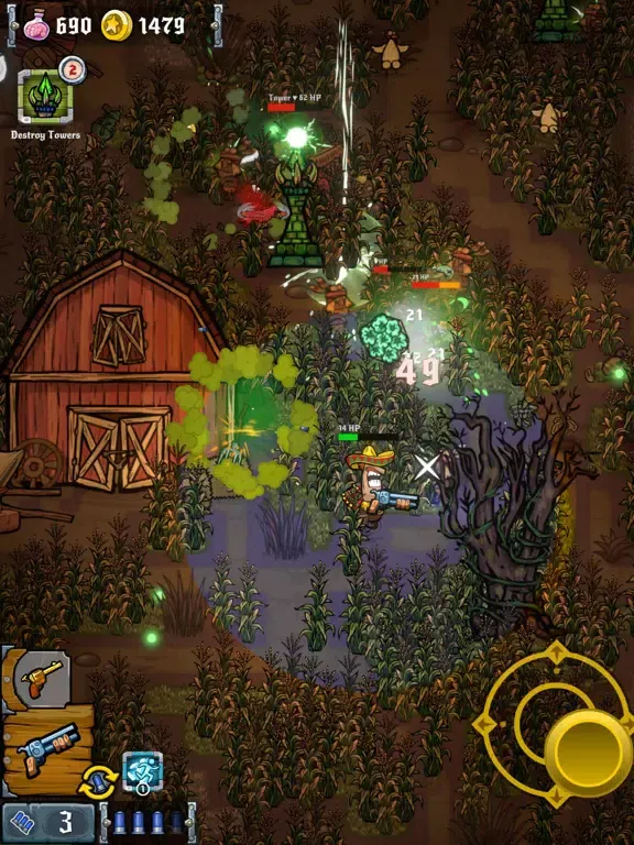 Wild Zombie West iPad  Screenshots