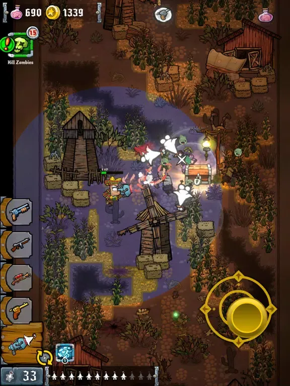 Wild Zombie West iPad  Screenshots