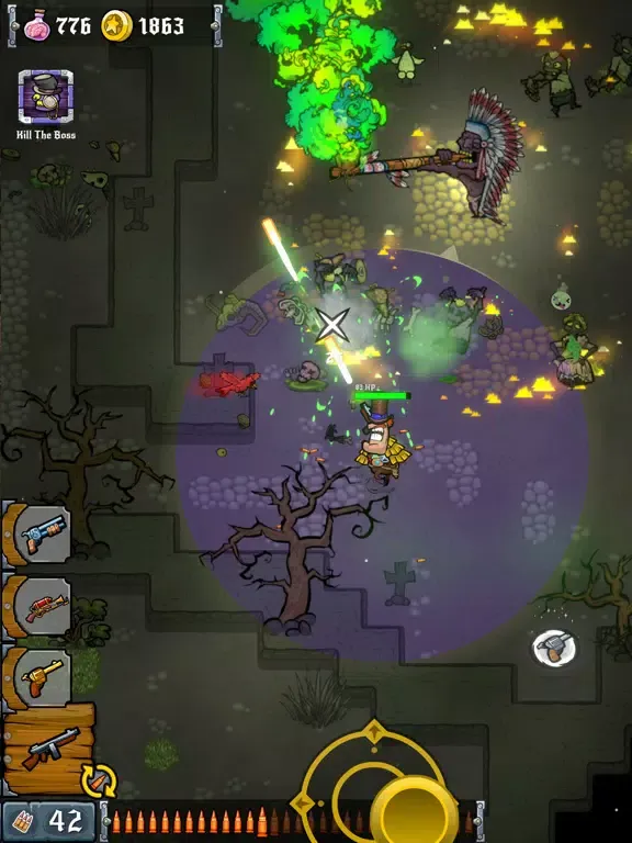 Wild Zombie West iPad  Screenshots