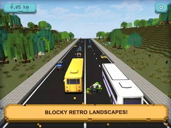Nitro Lane: Traffic Jam Racer iPad 应用截图