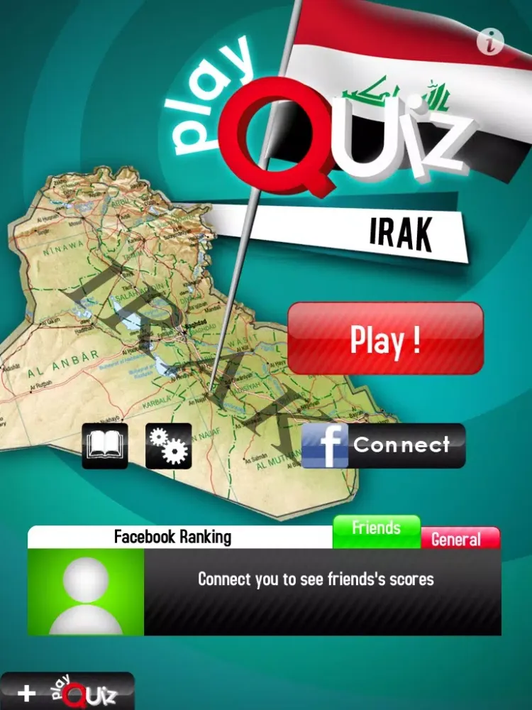 Tangkapan layar PlayQuiz™ Cities and Countries iPad 