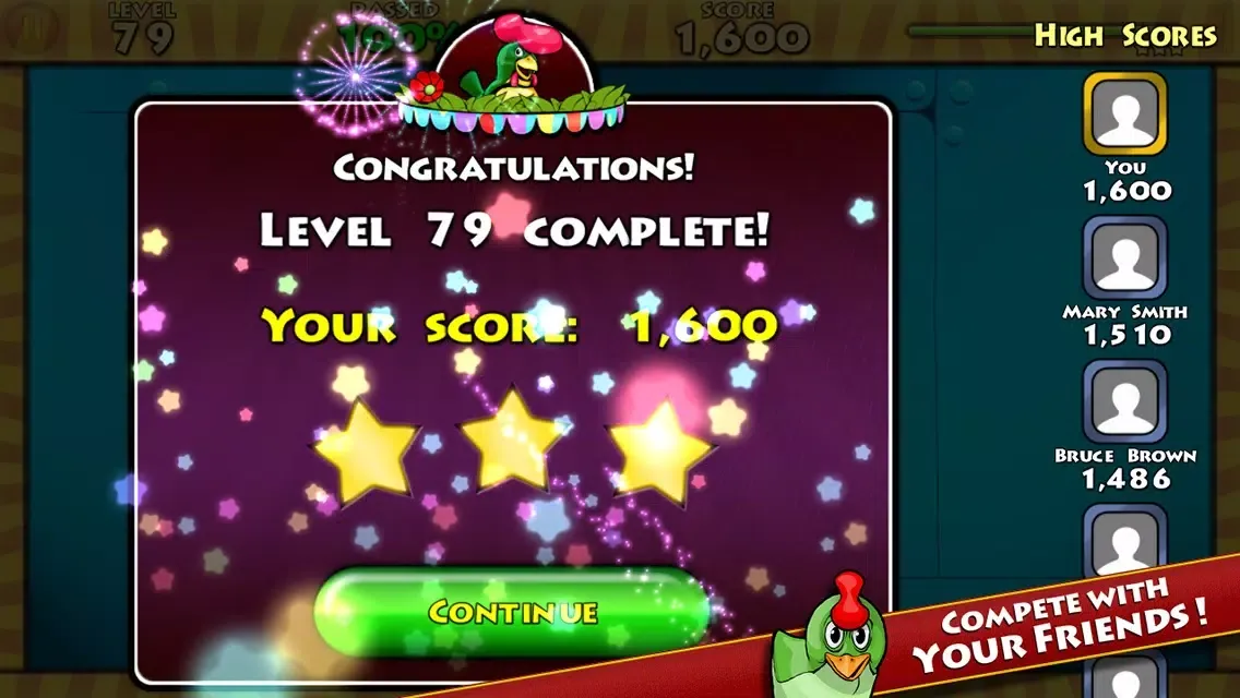 Capturas de tela do Baby Bird Bros.
