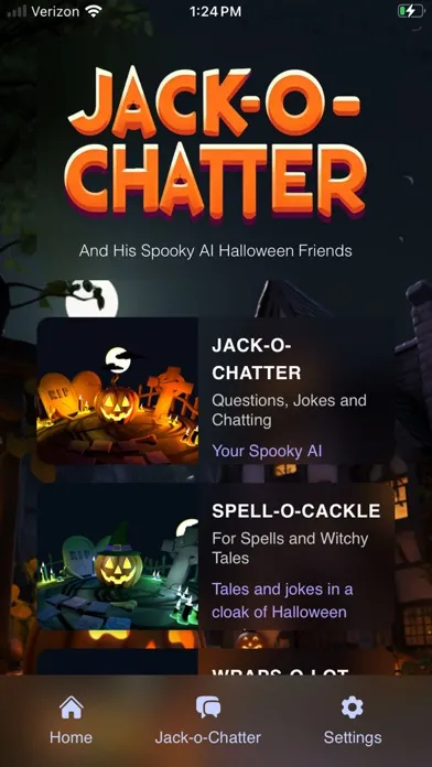 Jack-o-Chatter: Halloween AI應用截圖