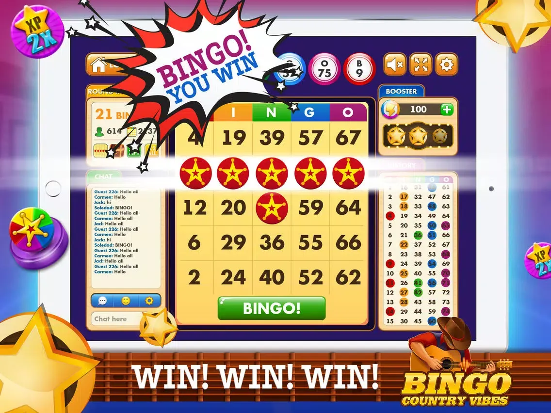 Bingo Country Vibes iPad  स्क्रीनशॉट