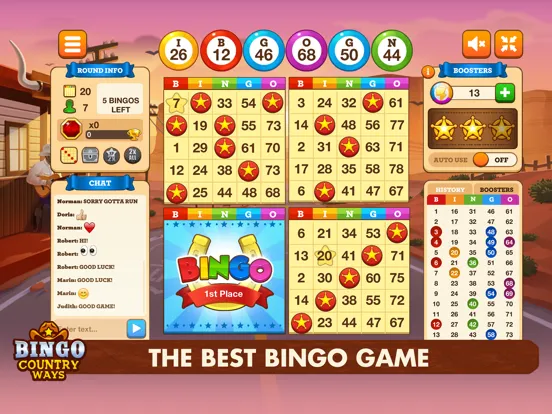 تصاویر Bingo Country Ways -Bingo Live iPad 