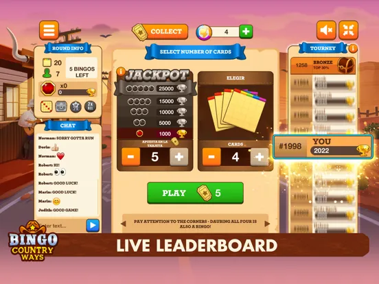 تصاویر Bingo Country Ways -Bingo Live iPad 