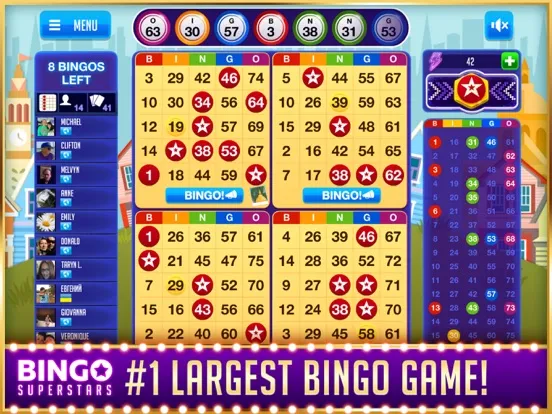 BINGO Superstars™ – Bingo Live iPad  Screenshots