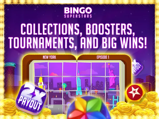 BINGO Superstars™ – Bingo Live iPad  Screenshots