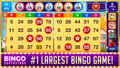 BINGO Superstars™ – Bingo Live Screenshots