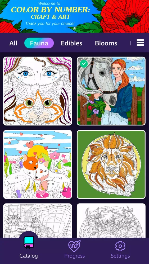 Color by Number: Craft & Art Screenshots
