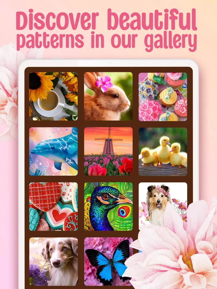 Cross-Stitch: Coloring Book Screenshots