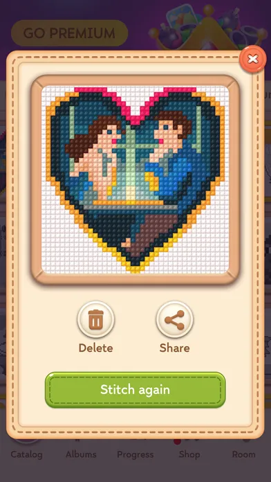 Capturas de pantalla de Craft Cross Stitch: Pixel Art