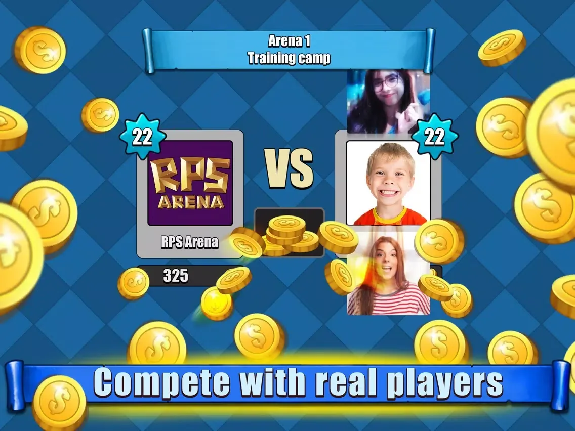 Captures d'écran de RPS Arena - Rock-Paper-Scissors iPad 