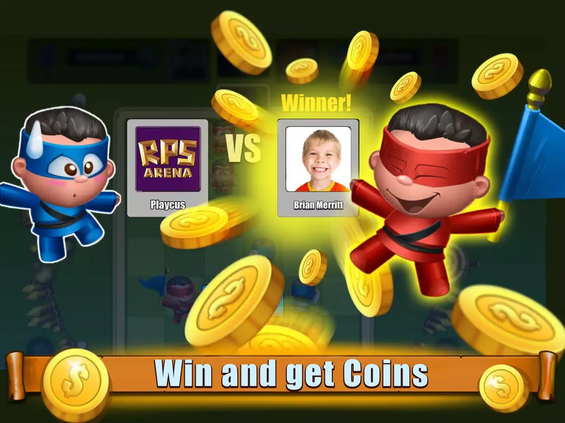 Captures d'écran de RPS Arena - Rock-Paper-Scissors iPad 