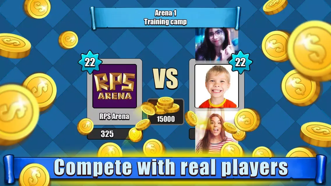 Captures d'écran de RPS Arena - Rock-Paper-Scissors
