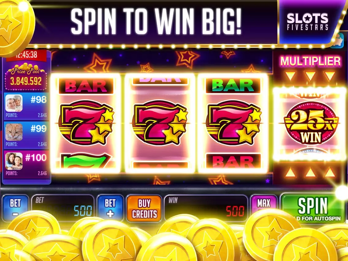 Скриншоты Slots - Fivestars iPad 