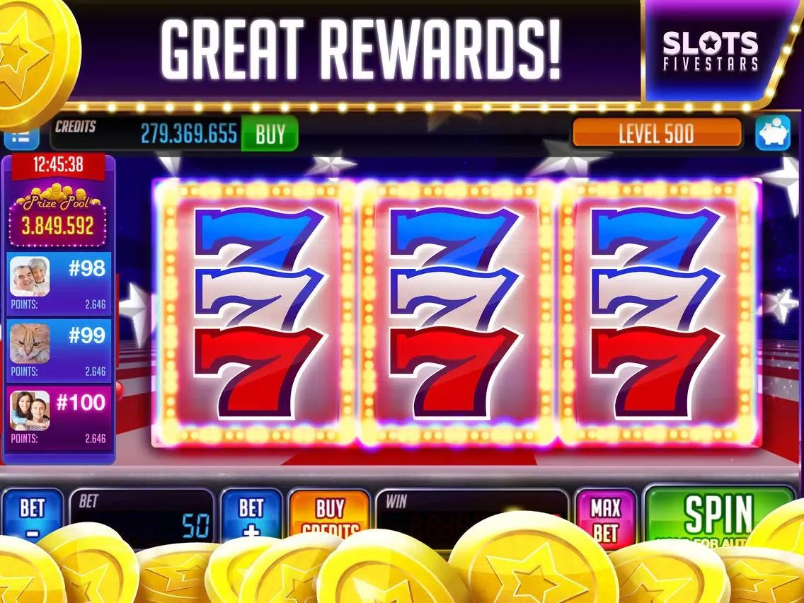 Скриншоты Slots - Fivestars iPad 