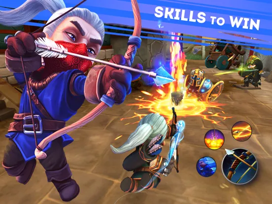 Heroes Impact: Battle Arena iPad 应用截图