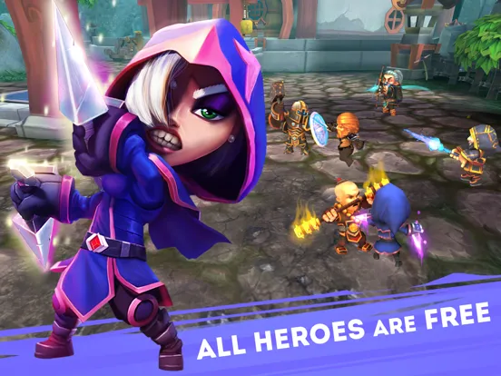 Heroes Impact: Battle Arena iPad 应用截图