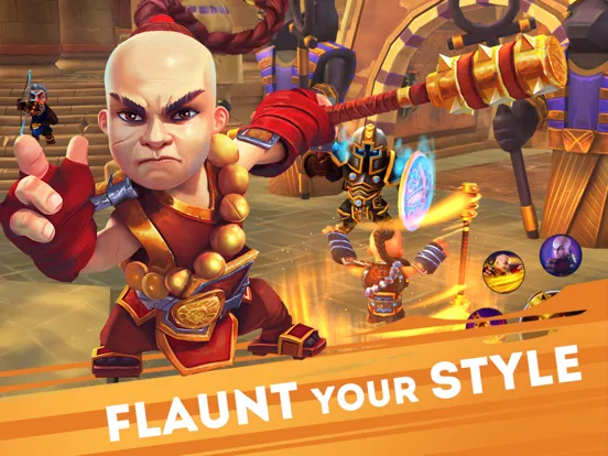 Heroes Impact: Battle Arena iPad 应用截图