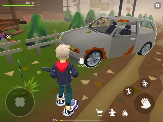 Zombie Train: Survival games iPad 应用截图