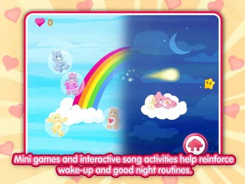 ภาพหน้าจอของ Care Bears: Sleepy Time Rise and Shine iPad 