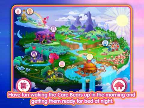 ภาพหน้าจอของ Care Bears: Sleepy Time Rise and Shine iPad 