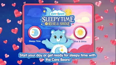 ภาพหน้าจอของ Care Bears: Sleepy Time Rise and Shine