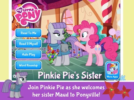 Screenshot di My Little Pony: Pinkie Pie's Sister iPad 